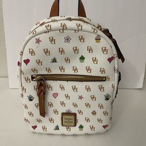 Dooney & Bourke Gretta Novelty Small Backpack White